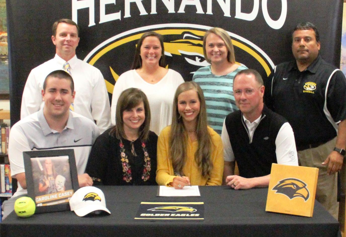 Hernando's Caroline Casey signs to Southern Miss